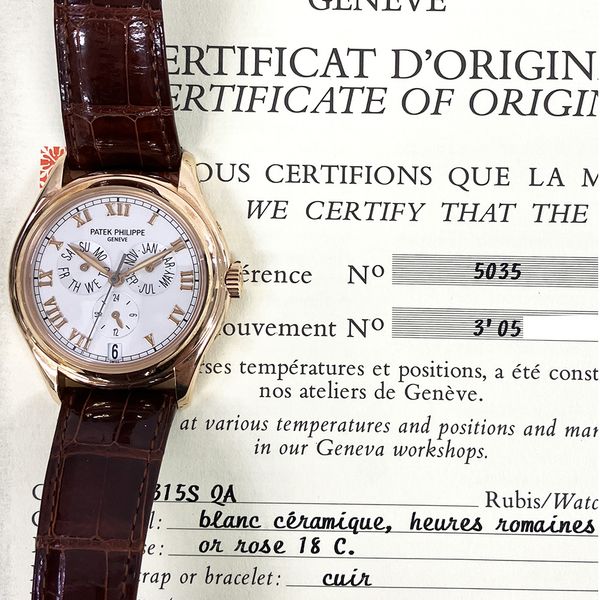 Patek Philippe Complications 5035R